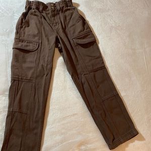 Pacsun women’s cargo pants, brown size xsmall